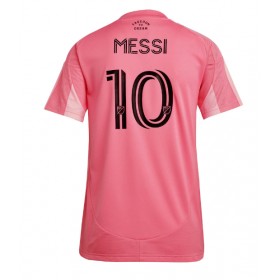 Dámské fotbalový oblečení Inter Miami Lionel Messi #10 Domácí košile 2025-26 Krátkým Rukávem